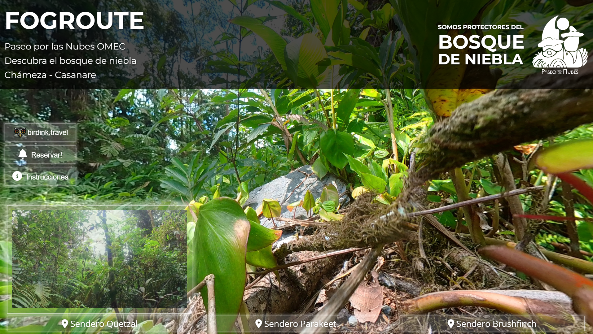 Turismo recorrido inicio